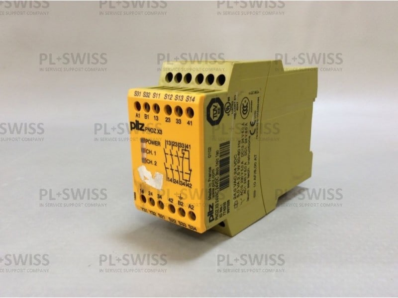 PNOZ X3 24VAC 24VDC 3N/O 1N/C 1SO